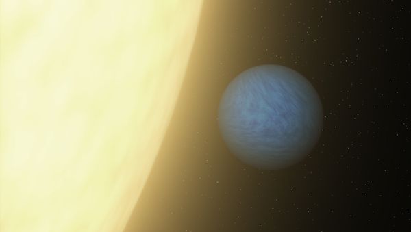 Artist's concept of the planet called 55 Cancri e Artist's concept of the planet called 55 Cancri e - Sputnik International