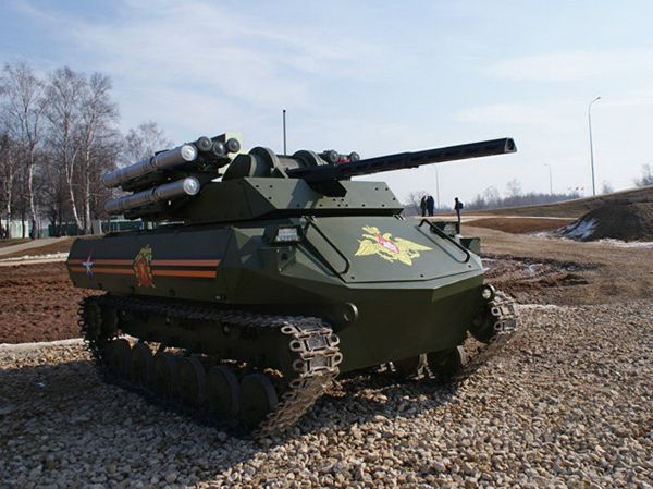 Uran-9 robotic system Uran-9 robotic system - Sputnik International