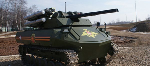 Uran-9 robotic system Uran-9 robotic system - Sputnik International
