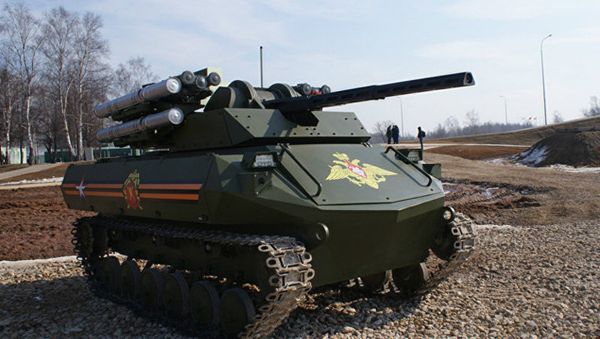 Uran-9 robotic system - Sputnik International