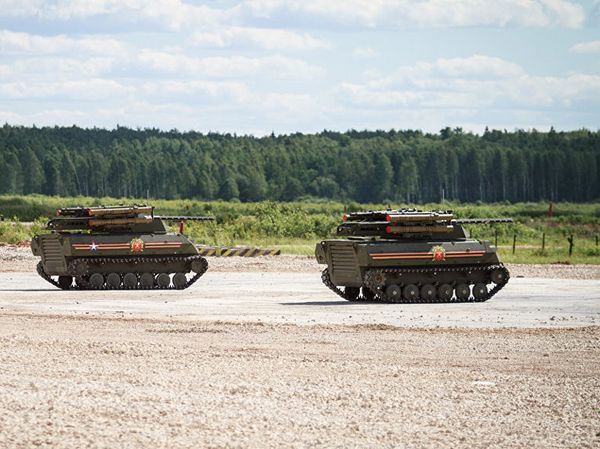 The Uran-9 robotic systems - Sputnik International