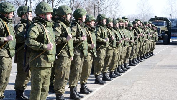 Combat engineers of the Russian Defense Ministry prepare to leave for Syria's Palmyra Combat engineers of the Russian Defense Ministry prepare to leave for Syria's Palmyra - Sputnik International