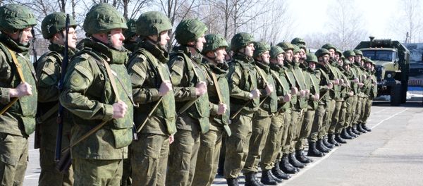 Combat engineers of the Russian Defense Ministry prepare to leave for Syria's Palmyra - Sputnik International