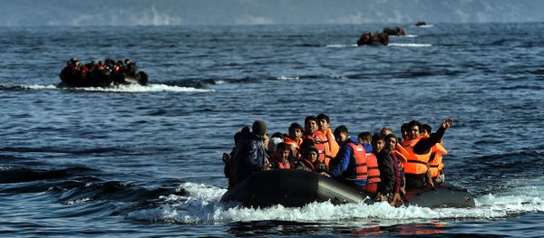 Refugees boat Refugees boat - Sputnik International