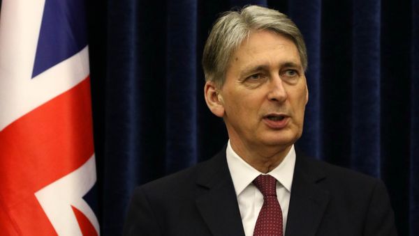 British Foreign Minister Philip Hammond (File) British Foreign Minister Philip Hammond (File) - Sputnik International
