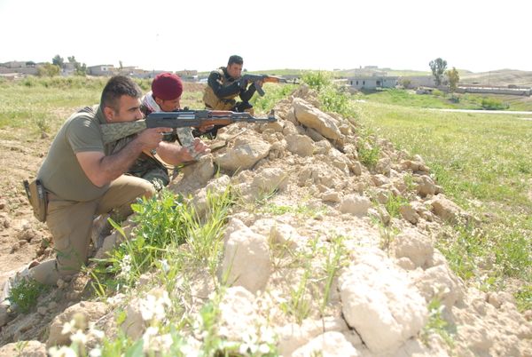Peshmerga soldiers - Sputnik International
