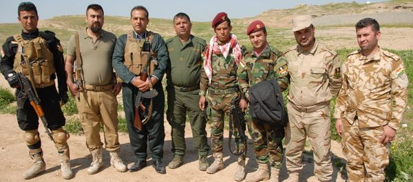 The Kurdish Peshmerga forces - Sputnik International