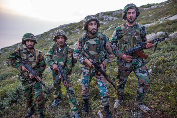 Sappers of the Syrian government forces. File photo - Sputnik International