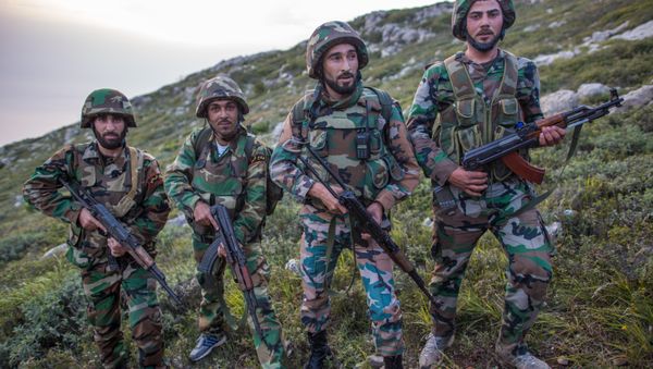 Sappers of the Syrian government forces (File) Sappers of the Syrian government forces (File) - Sputnik International