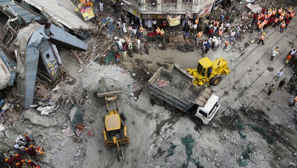 India Overpass Collapse - Sputnik International