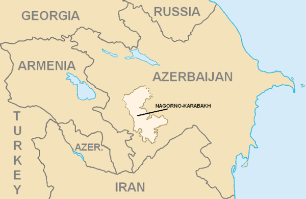 Map of Nagorno-Karabakh - Sputnik International