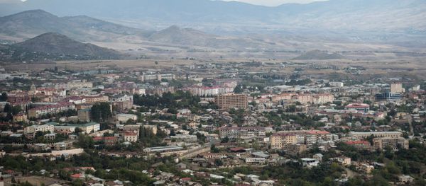 The town of Stepanakert in the self-proclaimed Nagorno-Karabakh Republic - Sputnik International