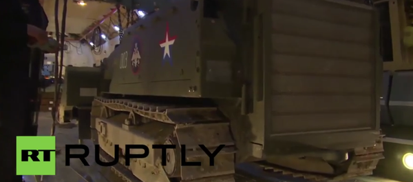 Syria: Russian bomb disposal vehicles deployed in liberated Palmyra - Sputnik International