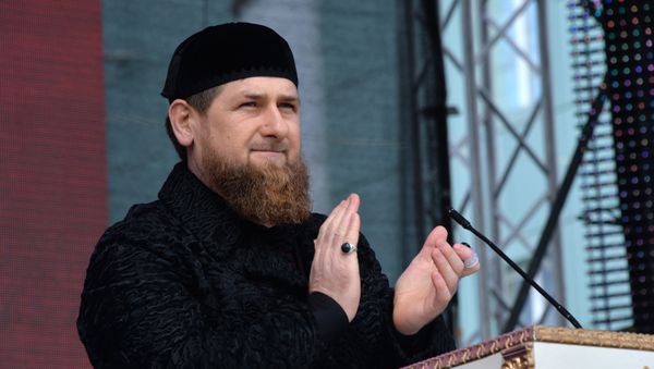 Celebrations of Day of Chechen Republic's Constitution in Grozny - Sputnik International