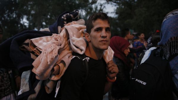 Syrian refugees - Sputnik International