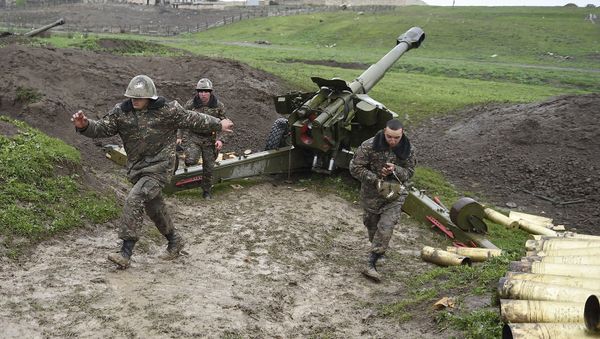 Nagorno-Karabakh conflict zone - Sputnik International