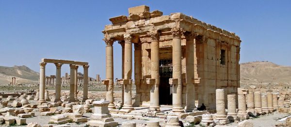 Temple of Baal-Shamin in Palmyra, Syria - Sputnik International
