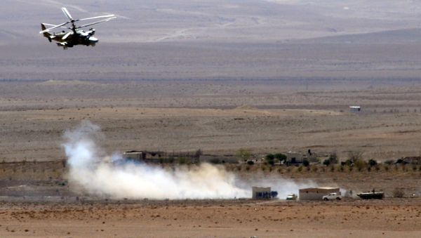 Enter the Ka-52: Russian 'Alligators' Ripping Daesh Apart in Syria - Sputnik International