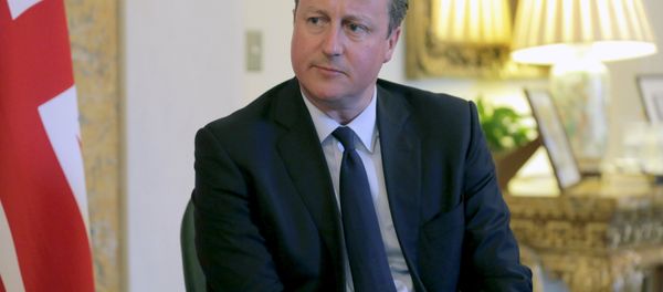 British Prime Minister David Cameron attends a bilateral meeting with New Zealand Prime Minister John Key at the British Embassy in Washington, March 31, 2016. - Sputnik International