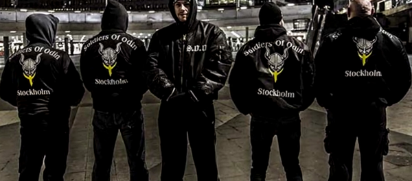 Soldiers Of Odin in Stockholm Soldiers Of Odin in Stockholm - Sputnik International