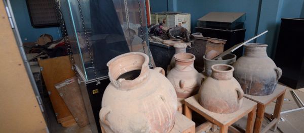 Museums in liberated Palmyra Museums in liberated Palmyra - Sputnik International