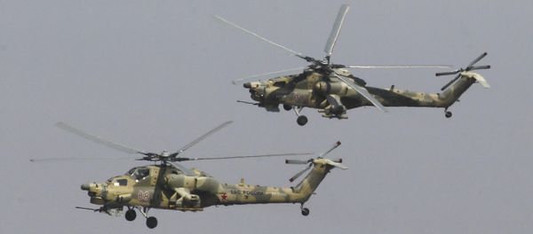 Mi-28N Night Hunter helicopters - Sputnik International