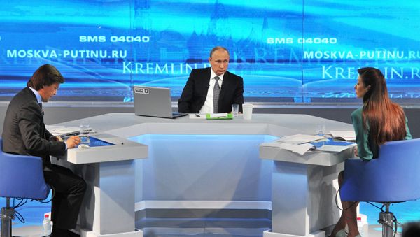 Direct Line with Vladimir Putin - Sputnik International