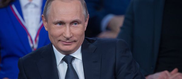 President Vladimir Putin attends Russian Popular Front's media forum, Truth and Justice President Vladimir Putin attends Russian Popular Front's media forum, Truth and Justice - Sputnik International
