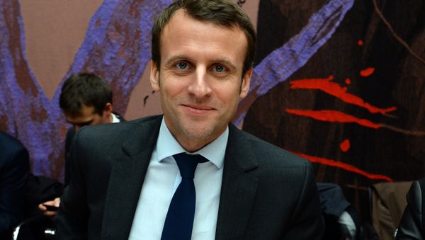 French Economy Minister Emmanuel Macron - Sputnik International