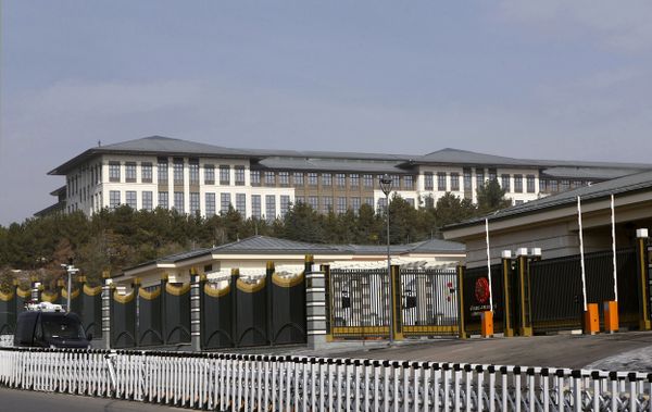 A picture shows the new Ak Saray presidential palace (White Palace) on the outskirts of Ankara - Sputnik International