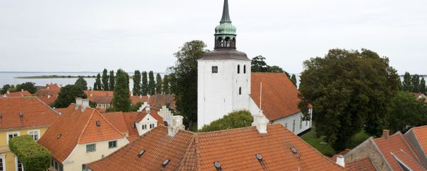 View of the main square and the church in downtown Aeroeskoebing View of the main square and the church in downtown Aeroeskoebing - Sputnik International