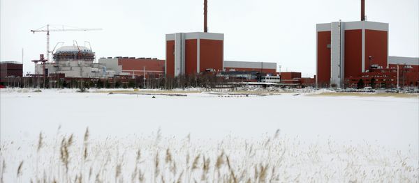 In this March 23, 2011 photo, a general view shows the nuclear power plant Olkiluoto 3 'OL3' under construction next to OL2 and OL1 nuclear reactors in Eurajoki, south-western Finland In this March 23, 2011 photo, a general view shows the nuclear power plant Olkiluoto 3 'OL3' under construction next to OL2 and OL1 nuclear reactors in Eurajoki, south-western Finland - Sputnik International