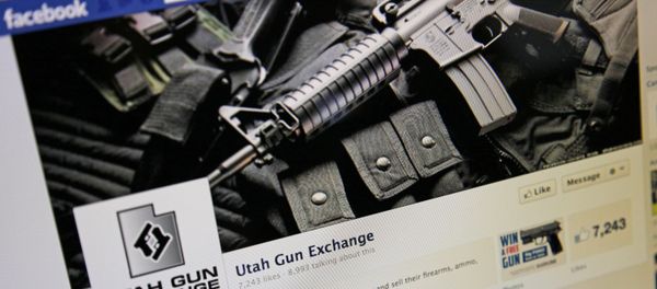 The Facebook page of the Utah Gun Exchange is seen Monday, Dec. 24, 2012 The Facebook page of the Utah Gun Exchange is seen Monday, Dec. 24, 2012 - Sputnik International