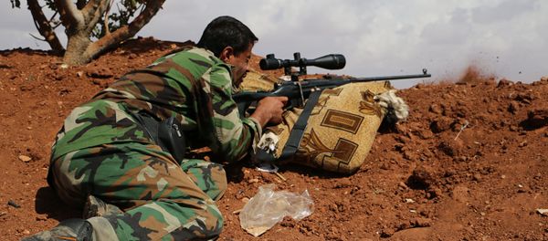 Free Syrian Army fighter (File) - Sputnik International