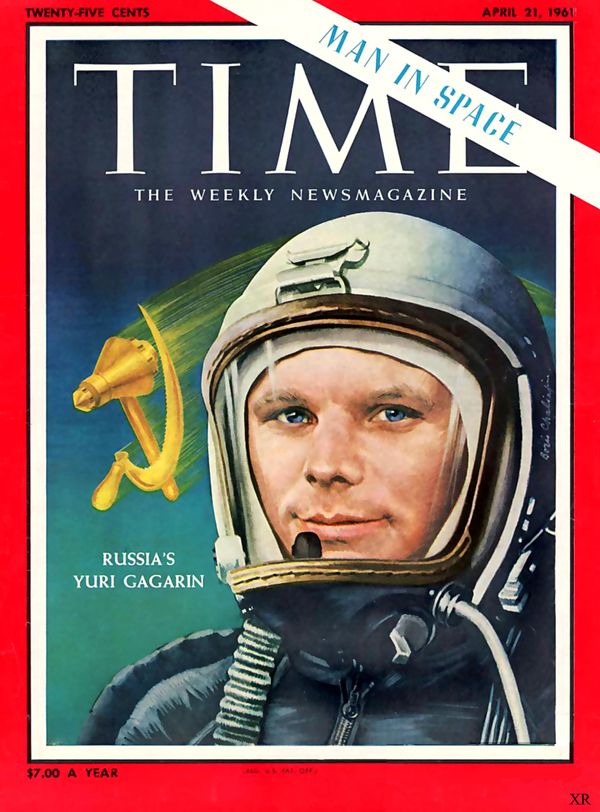 Russia's Yuri Gagarin, Time Magazine, April 21, 1961 Russia's Yuri Gagarin, Time Magazine, April 21, 1961 - Sputnik International