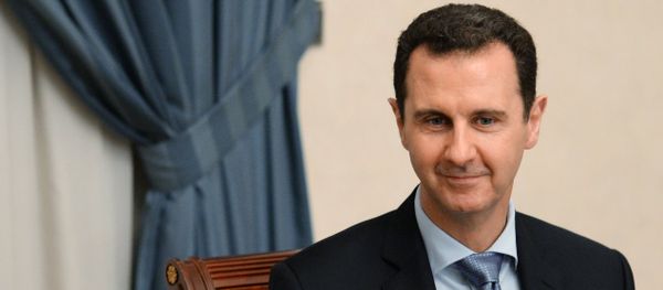 Syrian President Bashar al-Assad meets with Russian parliamentary delegation in Damascus Syrian President Bashar al-Assad meets with Russian parliamentary delegation in Damascus - Sputnik International