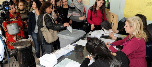 Parliamentary elections in Syria Parliamentary elections in Syria - Sputnik International