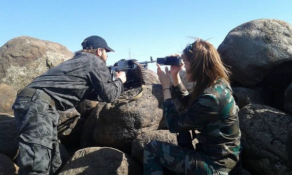 Military women journalists - Sputnik International