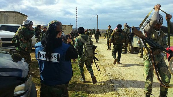 Military women journalists  - Sputnik International