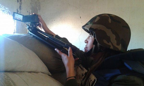 Military women journalist  - Sputnik International