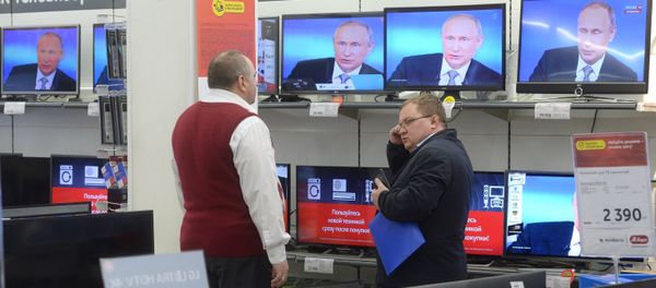 Broadcast of Direct Line with Vladimir Putin Broadcast of Direct Line with Vladimir Putin - Sputnik International