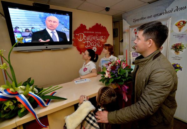 Broadcast of Direct Line with Vladimir Putin - Sputnik International