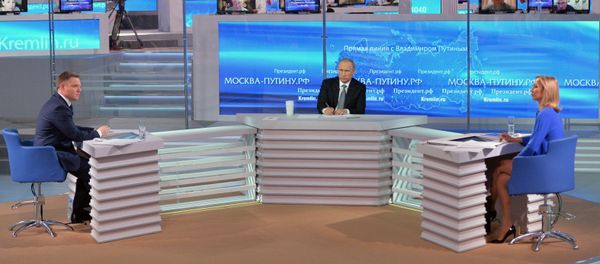 Direct Line with Vladimir Putin - Sputnik International