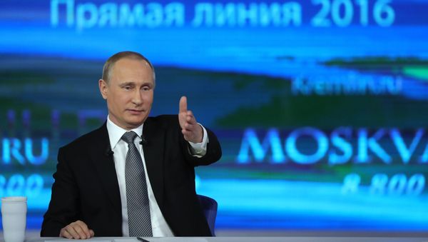 Direct Line with Vladimir Putin - Sputnik International