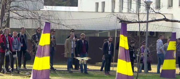 Russia: Star Wars eat your heart out! Drone Grand Prix kicks off in Moscow Region - Sputnik International