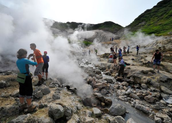 Russia's Breathtaking Valley of Geysers - Sputnik International