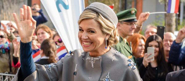 Dutch Queen Maxima visit Siemens Healthcare complex on April 14, 2016 in Erlangen. - Sputnik International
