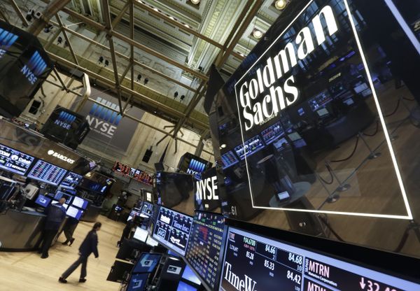 Goldman Sachs trading post on the floor of the New York Stock Exchange (File) Goldman Sachs trading post on the floor of the New York Stock Exchange (File) - Sputnik International