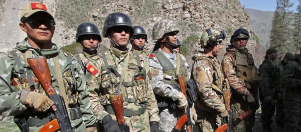 Military drills in Kyrgyzstan. File photo Military drills in Kyrgyzstan. File photo - Sputnik International