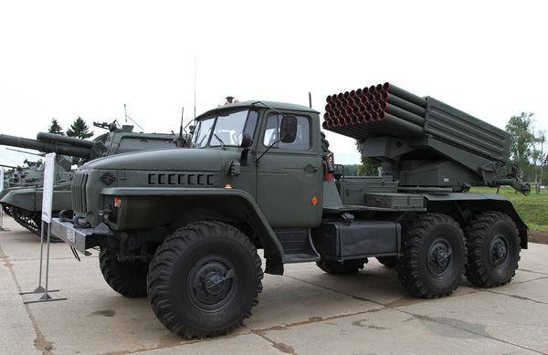The Tornado-G multiple launch rocket system The Tornado-G multiple launch rocket system - Sputnik International